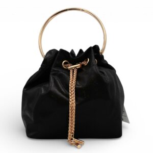 BOLSO METALIZADO ASA DORADA