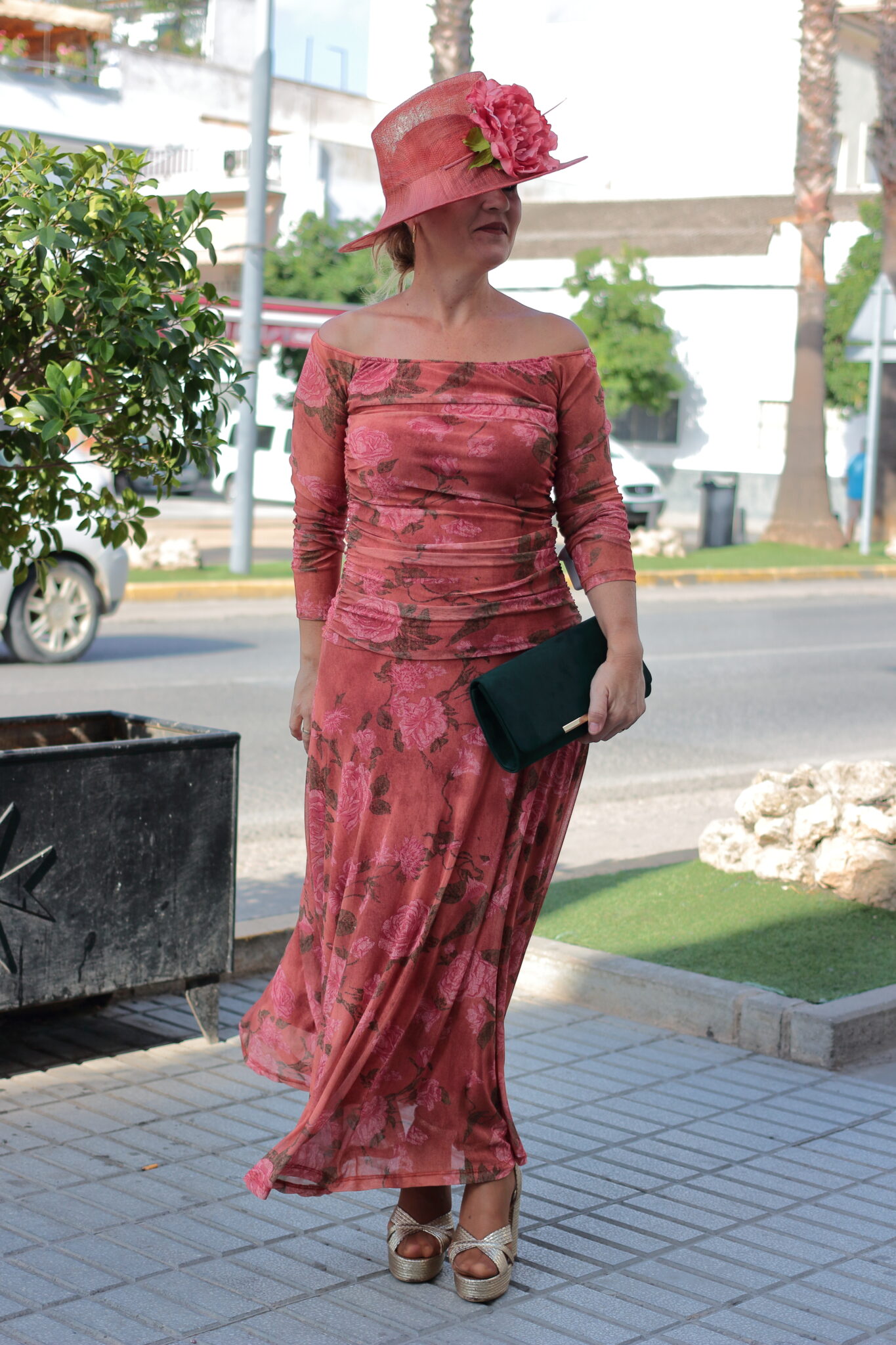 VESTIDO AURORA - CORAL