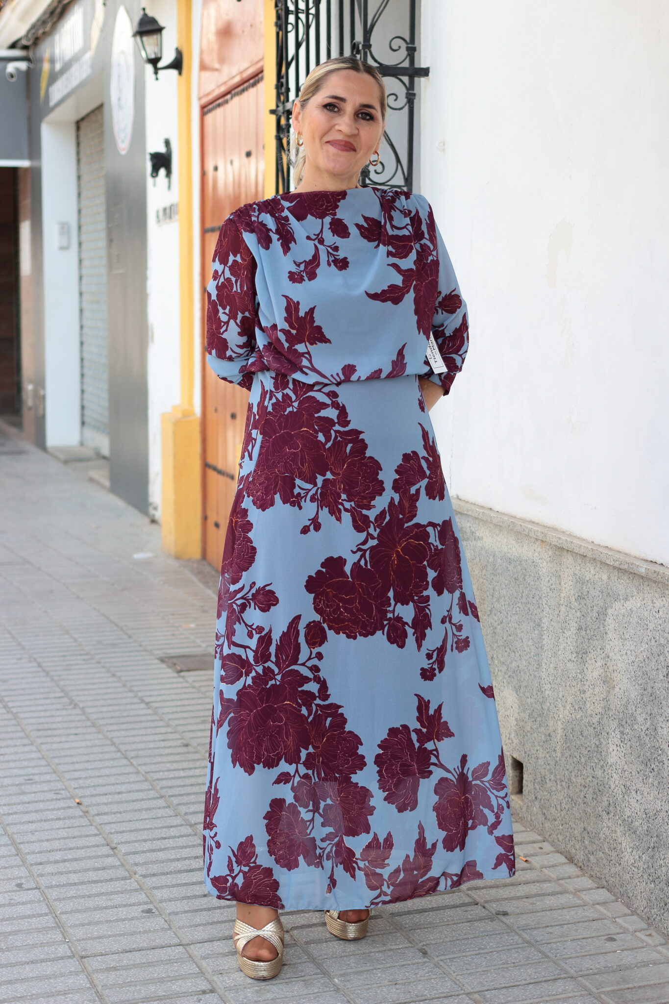 VESTIDO VICTORIA - AZUL
